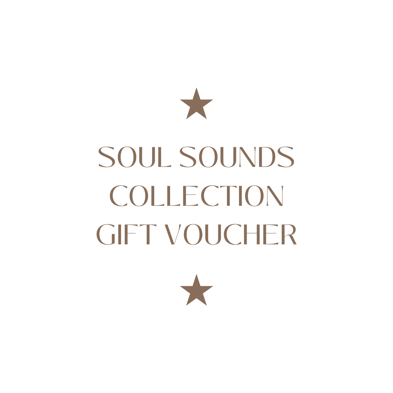 Soul Sound Collection Gift Voucher